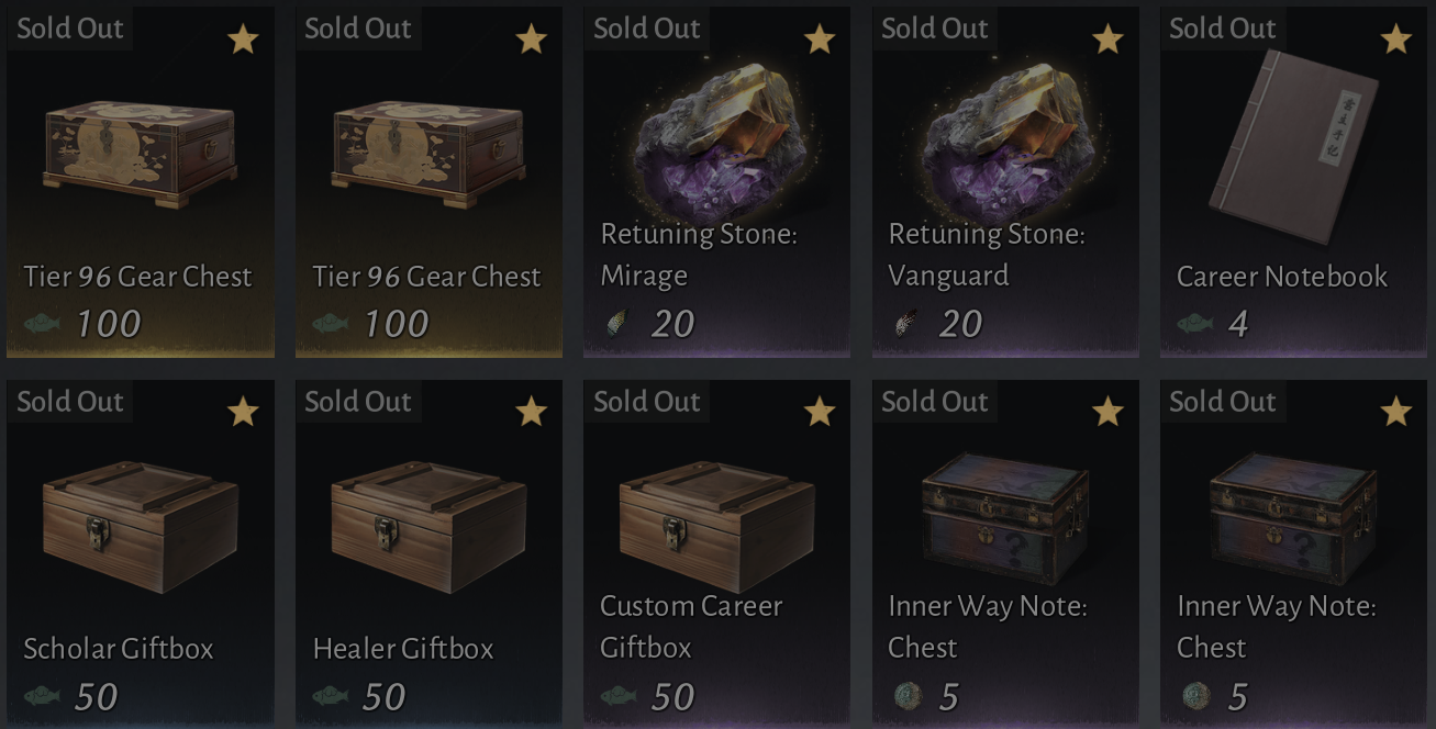 Weekly purchase guide 3